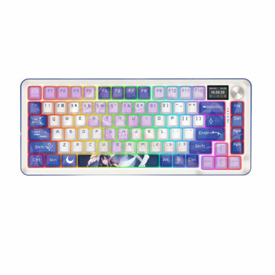 کیبورد گیمینگ ردراگون مدل REDRAGON FLEKACT K708 AK PRO LCD