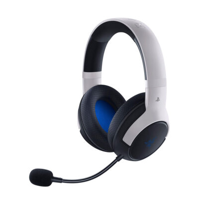 هدست گیمینگ ریزر مدل RAZER KAIRA HYPERSPEED FOR PLAYSTATION LICENSED - WHITE