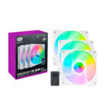 فن کیس کولر مستر مدل COOLER MASTER SICKLEFLOW 120 ARGB-3 in 1