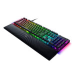کیبورد گیمینگ ریزر مدل RAZER BLACKWIDOW V4-YELLOW SWITCH