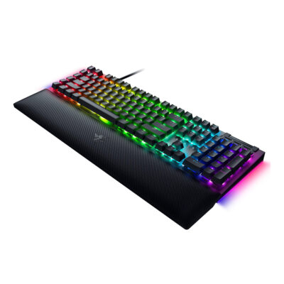 کیبورد گیمینگ ریزر مدل RAZER BLACKWIDOW V4-YELLOW SWITCH