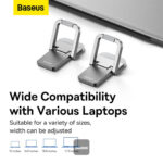 پایه نگهدارنده تبلت بیسوس مدل BASEUS SLIM LAPTOP KICKSTAND