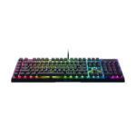 کیبورد گیمینگ ریزر مدل RAZER BLACKWIDOW V4 X FORTNITE EDITION _ YELLOW SWITCH
