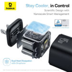 شارژر دیواری 45 وات بیسوس مدل BASEUS PICOGO FAST CHARGER 1C 45W