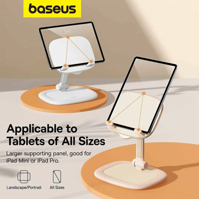 پایه نگهدارنده موبایل بیسوس مدل BASEUS SEASHELL SERIES TABLET/FHONE STAND