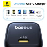 شارژر دیواری 45 وات بیسوس مدل BASEUS PICOGO FAST CHARGER 1C 45W
