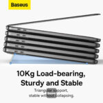 پایه نگهدارنده تبلت بیسوس مدل BASEUS SLIM LAPTOP KICKSTAND