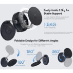پایه نگهدارنده موبایل بیسوس مدل BASEUS MAGPRO MAGNETIC FOLDABLE PHONE MOUNT