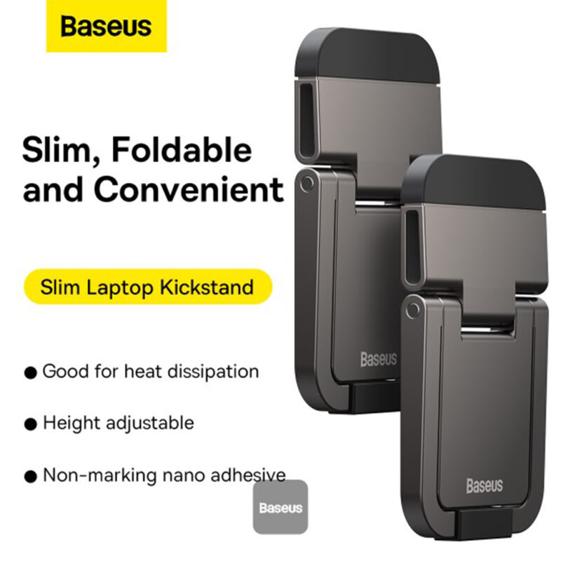 پایه نگهدارنده تبلت بیسوس مدل BASEUS SLIM LAPTOP KICKSTAND