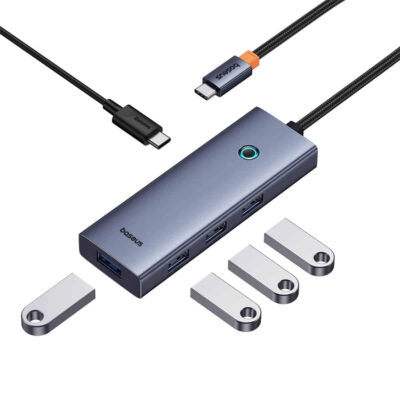 هاب 5 پورت USB-C بیسوس مدل BASEUS ULTRAJOY SERIES