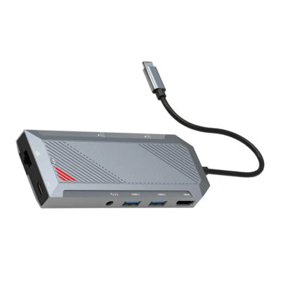 هاب 9 پورت USB ردراگون مدل REDRAGON CRUX-UCA9
