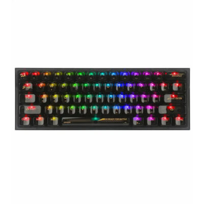 کیبورد گیمینگ ردراگون مدل REDRAGON K617 CTP FIZZ RGB CRYSTAL