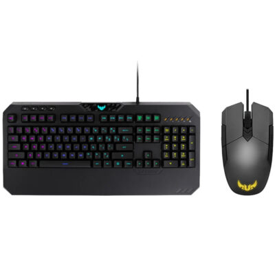 کیبورد و موس گیمینگ ایسوس مدل ASUS CB02 TUF GAMING COMBO/US