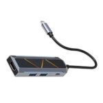 هاب USB-C چهار پورت ردراگون مدل REDRAGON CRUX UCA4