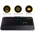 کیبورد و موس گیمینگ ایسوس مدل ASUS CB02 TUF GAMING COMBO/US