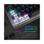 کیبورد گیمینگ مکانیکال ردراگون مدل REDRAGON SURYA K563 RGB