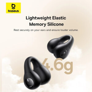 نقد و بررسی هندزفری بلوتوث بیسوس مدل BASEUS BASS 15 CLIP OPEN-EAR