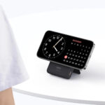 پاوربانک مگنتی 5000 میلی آمپر ساعتی بیسوس مدل BASEUS MAGPRO POWER BANK PRO MAGNETIC BRACKET WIRELESS FAST CHARGING 5000MAH 20W