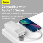 پاوربانک 30000 میلی آمپری بیسوس مدل BASEUS BIPOW DISPLAY FAST CHARGE POWER BANK 30000MAH 20W