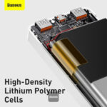 پاوربانک 30000 میلی آمپری بیسوس مدل BASEUS BIPOW DISPLAY FAST CHARGE POWER BANK 30000MAH 20W