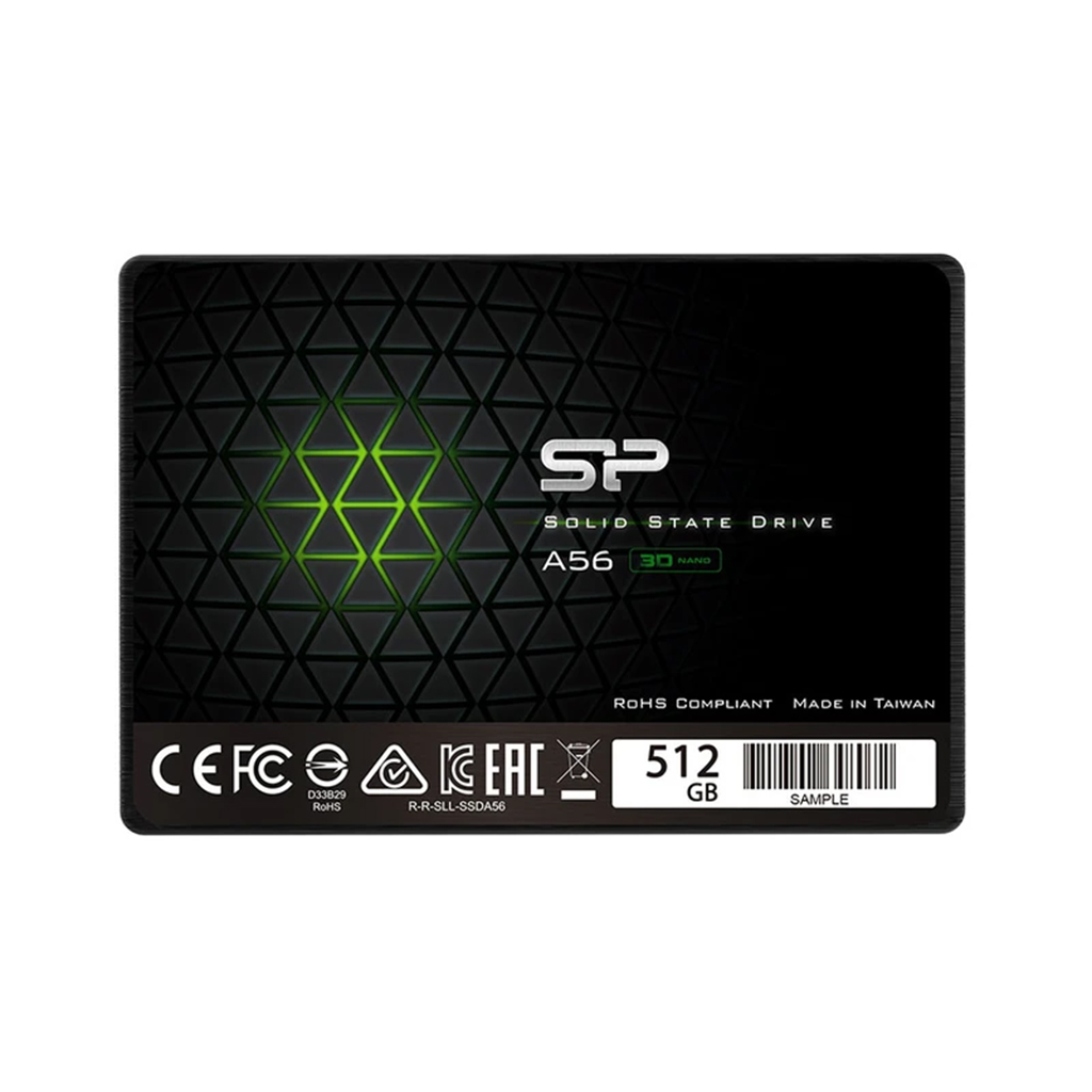 حافظه SSD اینترنال سیلیکون پاور مدل SILICON POWER A56 با ظرفیت 512 گیگابایت