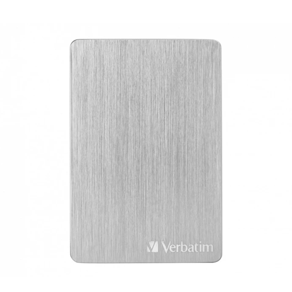 هارد اکسترنال ورباتیم مدل VERBATIM STORE N GO ALU SLIM با ظرفیت 1 ترابایت