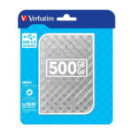 هارد اکسترنال ورباتیم مدل VERBATIM STORE ‘N’ GO PATTERN 53196 با ظرفیت 500 گیگابایت