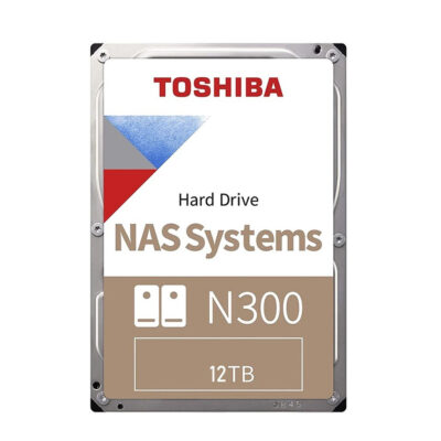 هارد دیسک اینترنال توشیبا مدل TOSHIBA N300 با ظرفیت 12 ترابایت