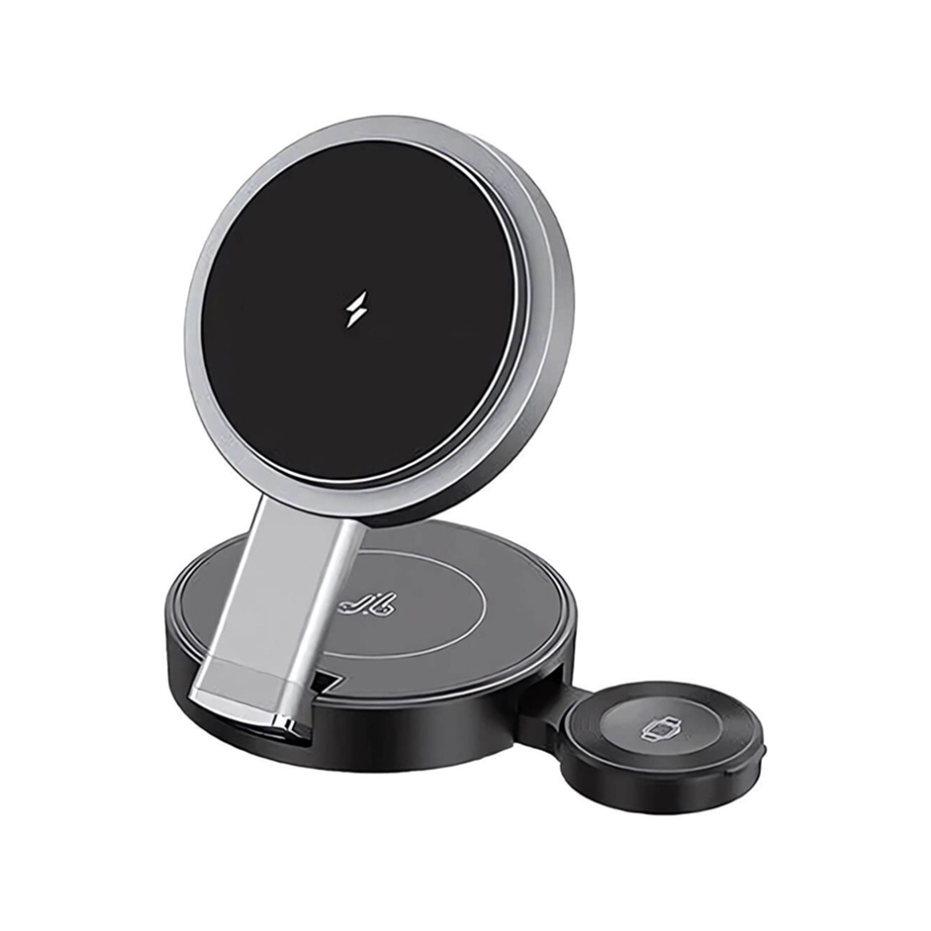 شارژر بی سیم مگنتی سه کاره یوسمز مدل USAMS US-CD234