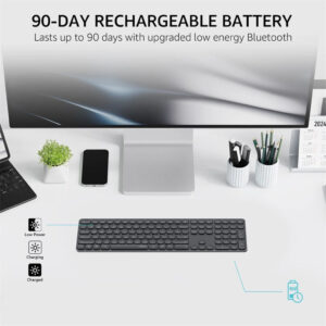 نقد و بررسی کیبورد بی سیم رپو مدل RAPOO E9550L