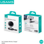 شارژر بی سیم مگنتی سه کاره یوسمز مدل USAMS US-CD234
