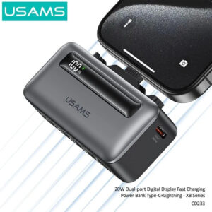 نقدوبررسی مینی پاوربانک 4500 میلی آمپری یوسمز مدل USAMS US-CD233