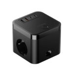 چند راهی و هاب شارژ 7 پورت و 30 وات بیسوس مدل BASEUS POWERCOMBE POWER STRIP 3AC-3U-1C 30W