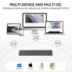نقد و بررسی کیبورد بی سیم رپو مدل RAPOO E9550L