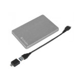 هارد اکسترنال ورباتیم مدل VERBATIM STORE N GO ALU SLIM با ظرفیت 2 ترابایت