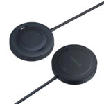 شارژر بی سیم 15 وات بیسوس مدل BASEUS SLIMPLE MINI4 MAGNETIC WIRELESS CHARGING STAND QI2 UNIVERSAL 15W