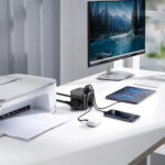 چند راهی و هاب شارژ 7 پورت و 30 وات بیسوس مدل BASEUS POWERCOMBE POWER STRIP 3AC-3U-1C 30W