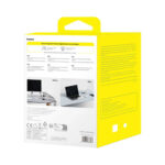 چند راهی برق سه سوکت 4000 وات بیسوس مدل BASEUS POWERCOMBO CUBE POWER STRIP 3AC+3U+1C 20W