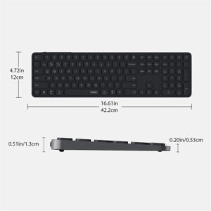 نقد و بررسی کیبورد بی سیم رپو مدل RAPOO E9550L