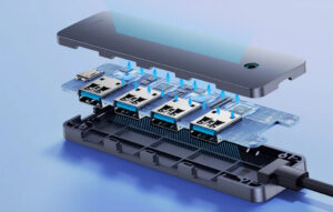 نقد و بررسی هاب 4 پورت USB3.0 بیسوس مدل BASEUS BS-OH080