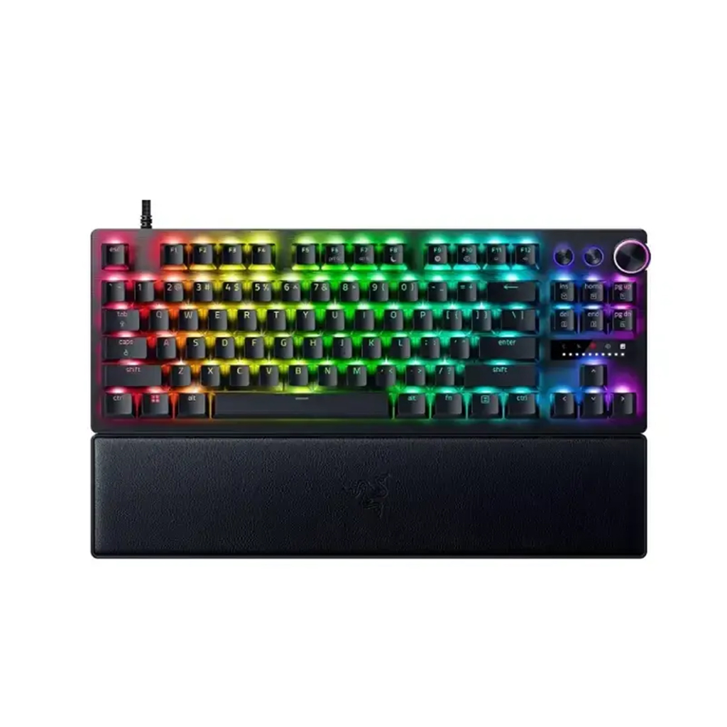 کیبورد گیمینگ ریزر مدل RAZER HUNTSMAN V3 PRO TKL