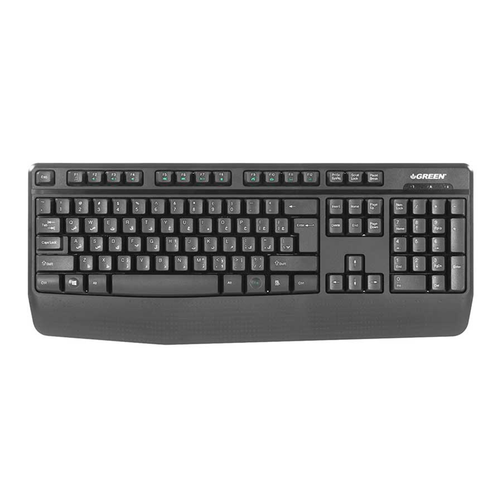 کیبورد بی سیم گرین مدل GREEN GK306W