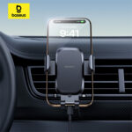 پایه نگهدارنده گوشی موبایل بیسوس مدل BASEUS METAL AGE GO GRAVITY CAR MOUNT
