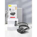 شارژر و مبدل فندکی فست شارژ ماشین 80 وات بیسوس مدل BASEUS HIGH EFFICIENCY ONE TO TWO CIGARETTE LIGHTER