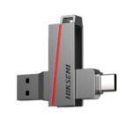 فلش مموری 128 گیگابایتی هایکسمی مدل HIKSEMI FLASH DRIVE DUAL SLIM-E307C 128GB USB3.2