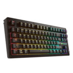 کیبورد گیمینگ مکانیکال کوگر گرین مدل COUGAR GREEN PURI TKL RGB