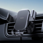 پایه نگهدارنده گوشی موبایل بیسوس مدل BASEUS METAL AGE GO GRAVITY CAR MOUNT