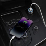 شارژر فندکی 60 وات بیسوس مدل BASEUS GOLDEN CONTACTOR MAX DUAL FAST CHARGE