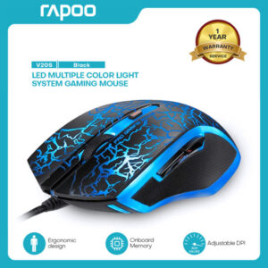 نقد و بررسی موس گیمینگ رپو مدل RAPOO V20S