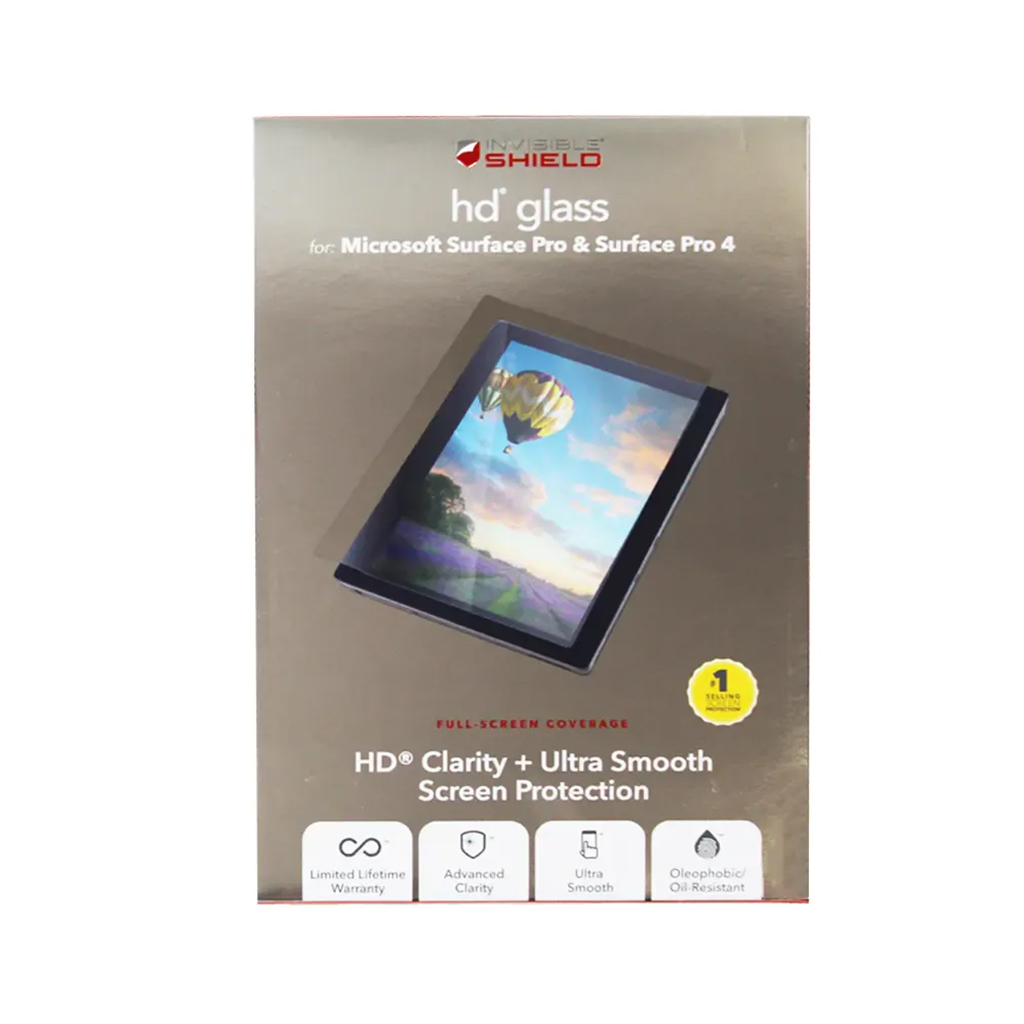 گلس صفحه نمایش سرفیس بوک (4 تا 7) مایکروسافت زاگ مدل MICROSOFT ZAGG HD GLASS